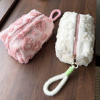 Plush Heart Travel Cosmetic Bag - Modomu