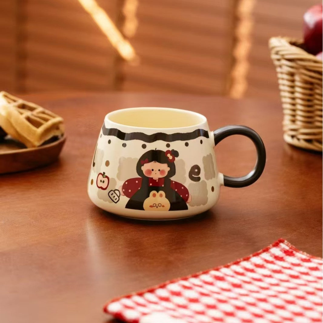 Ceramic Mug With Playful Illustration - Modomu