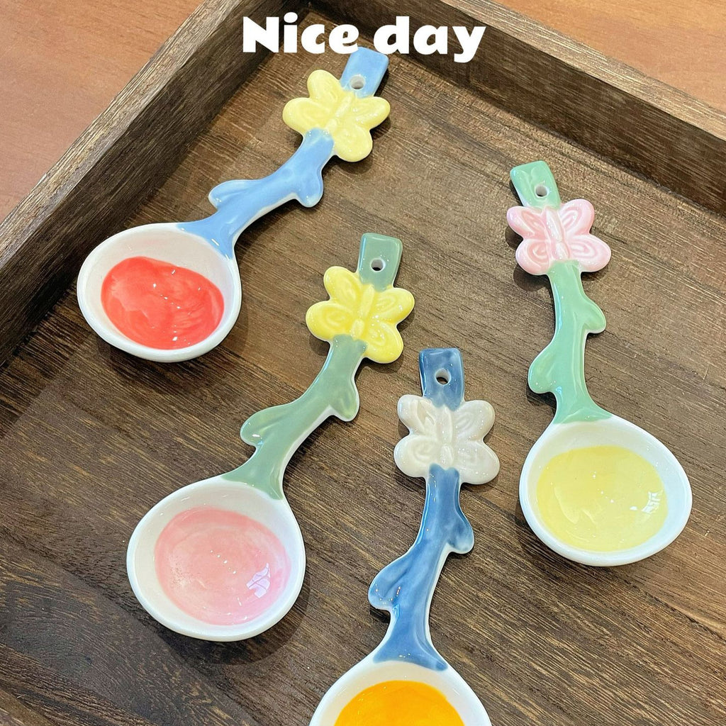 Cute Ceramic Dessert Spoon