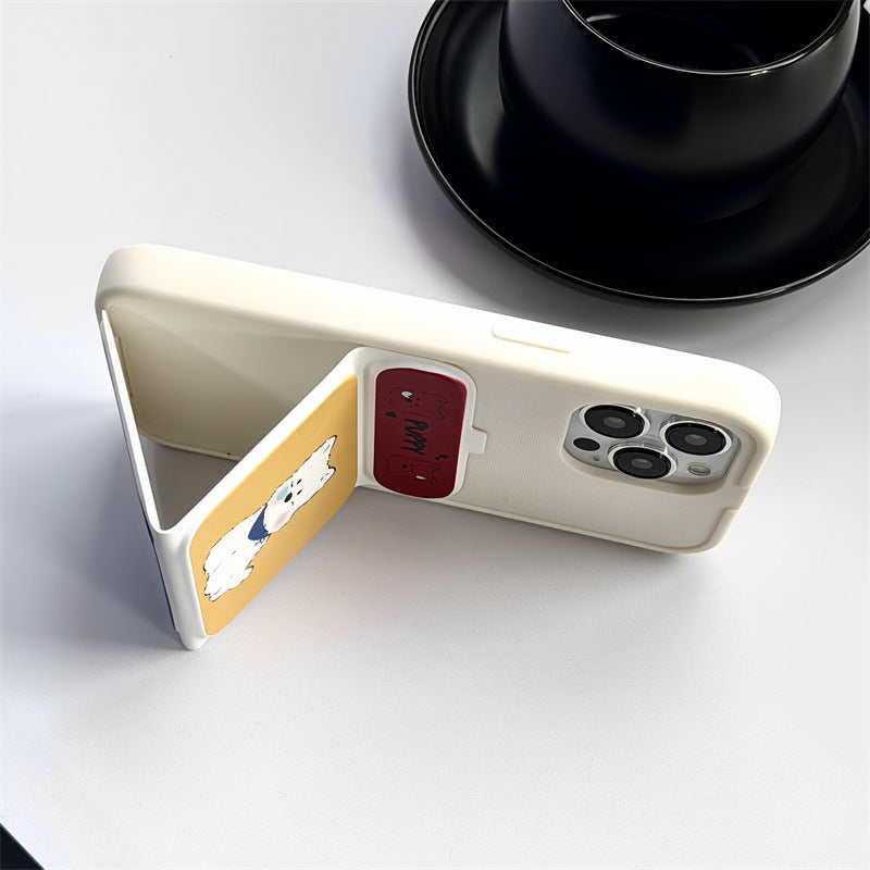 Puppy Stand Phone Case