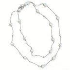 Irregular Pearl Layered Necklace - Modomu