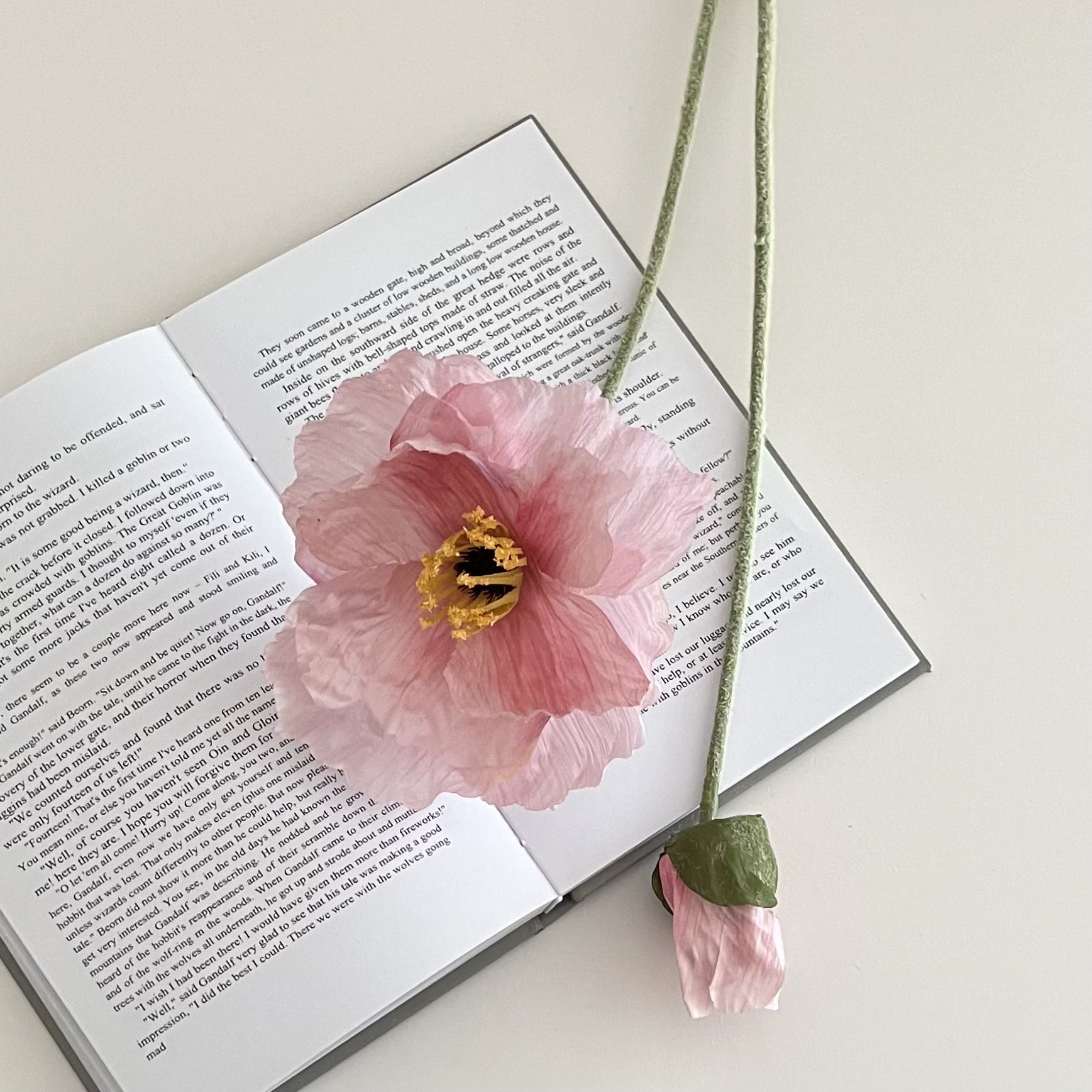 Realistic Poppy Silk Stems - Modomu