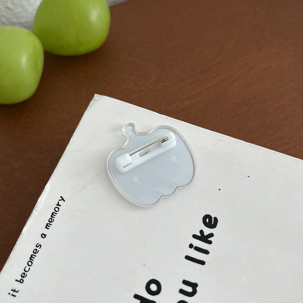 Cute Vegetable Acrylic Brooch - Modomu
