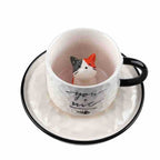 3D Cat Ceramic Coffee Cup