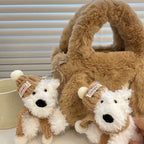 Cute Puppy Plush Keychain - Modomu