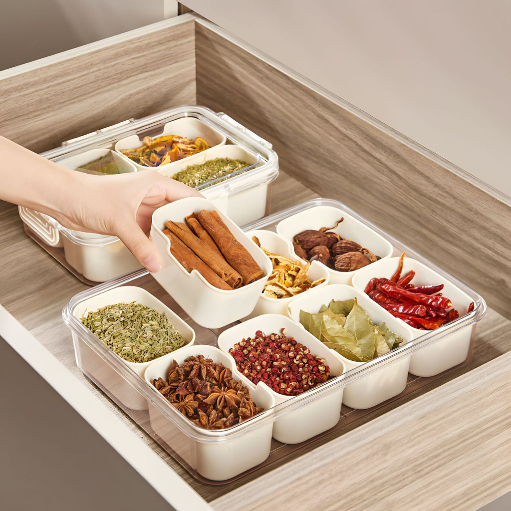 Airtight Kitchen Seasoning Storage Box - Modomu