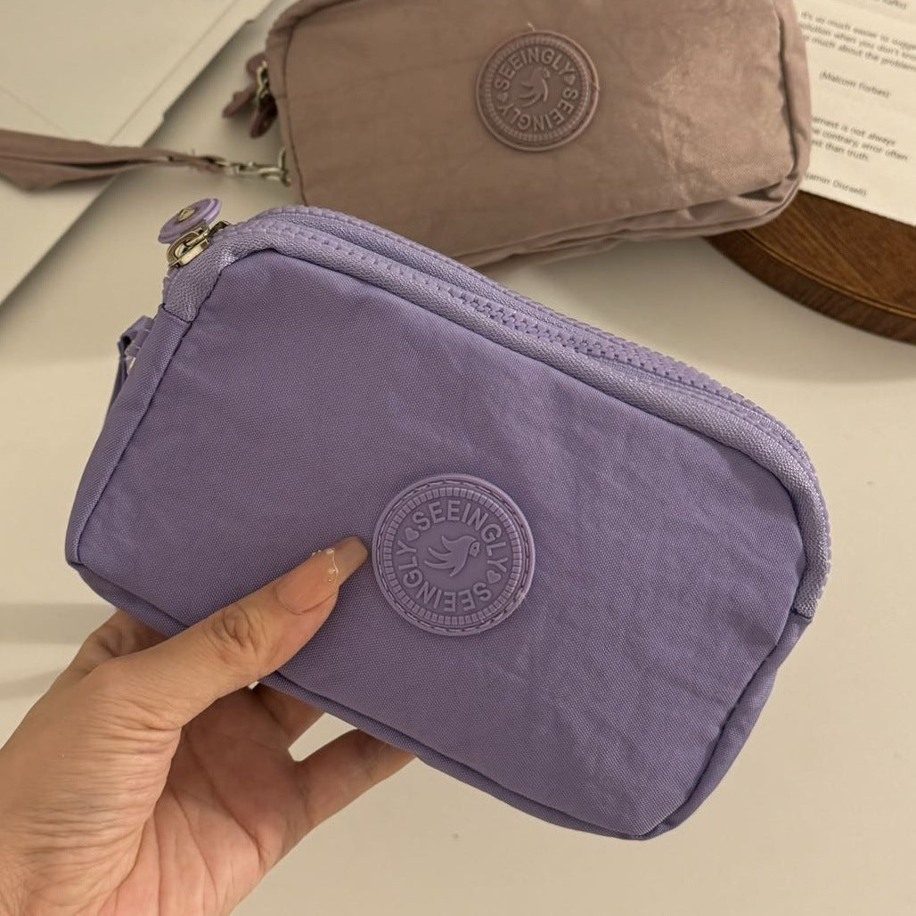 Triple Zipper Wallet Clutch - Modomu
