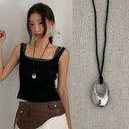 Water Drop Rope Chain Necklace - Modomu