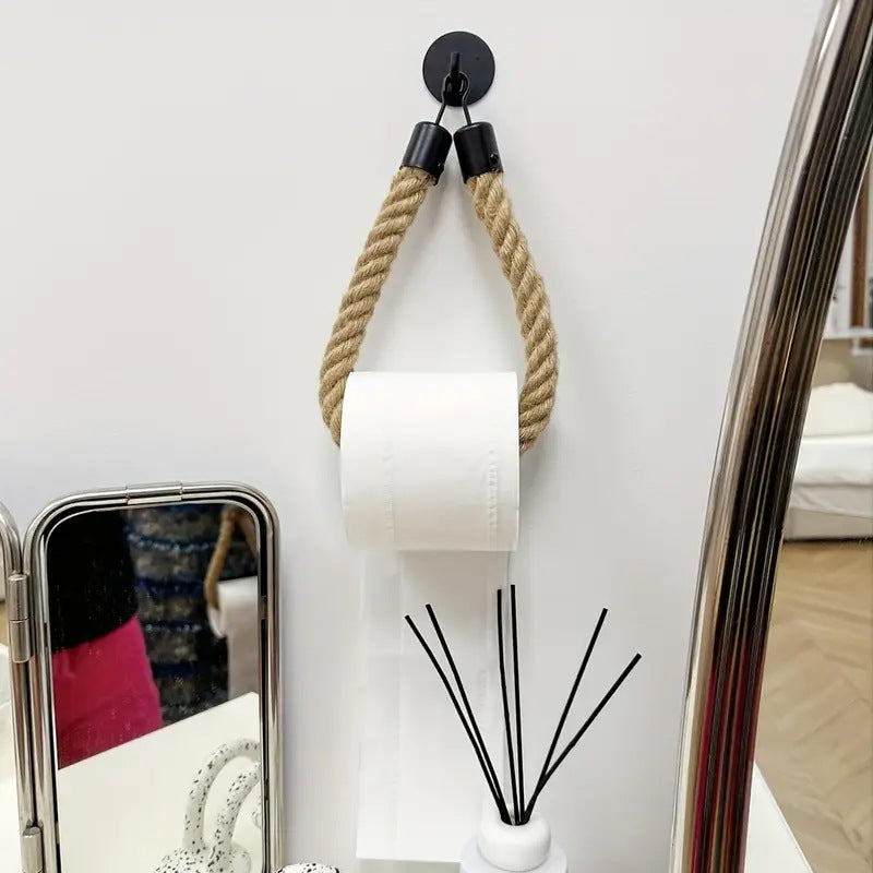 Hemp Rope Toilet Paper Holder - Modomu