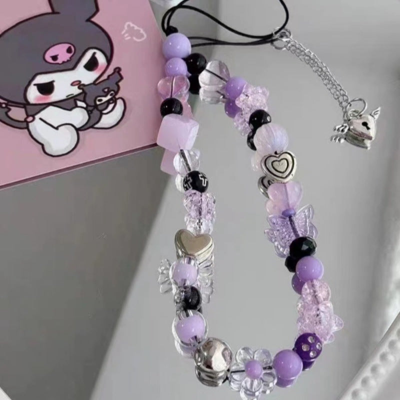 Purple Heart Phone Chain