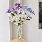 Flame Orchid Artificial Flower Stem - Modomu