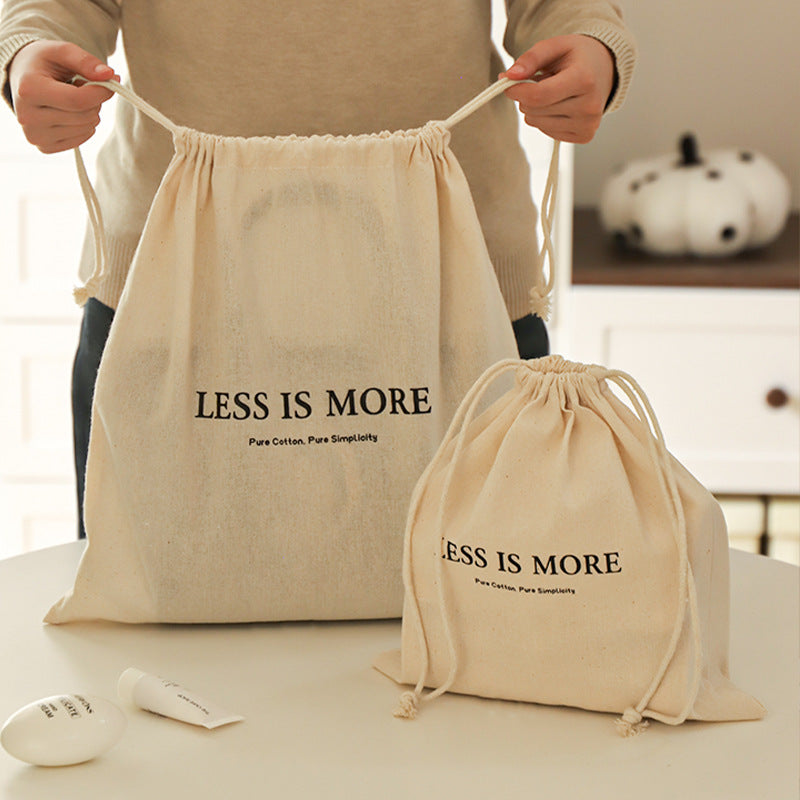 Cotton Linen Drawstring Travel Organizers - Modomu