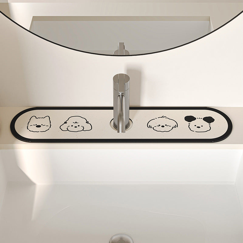 Cartoon Pet Tap Drip Mat