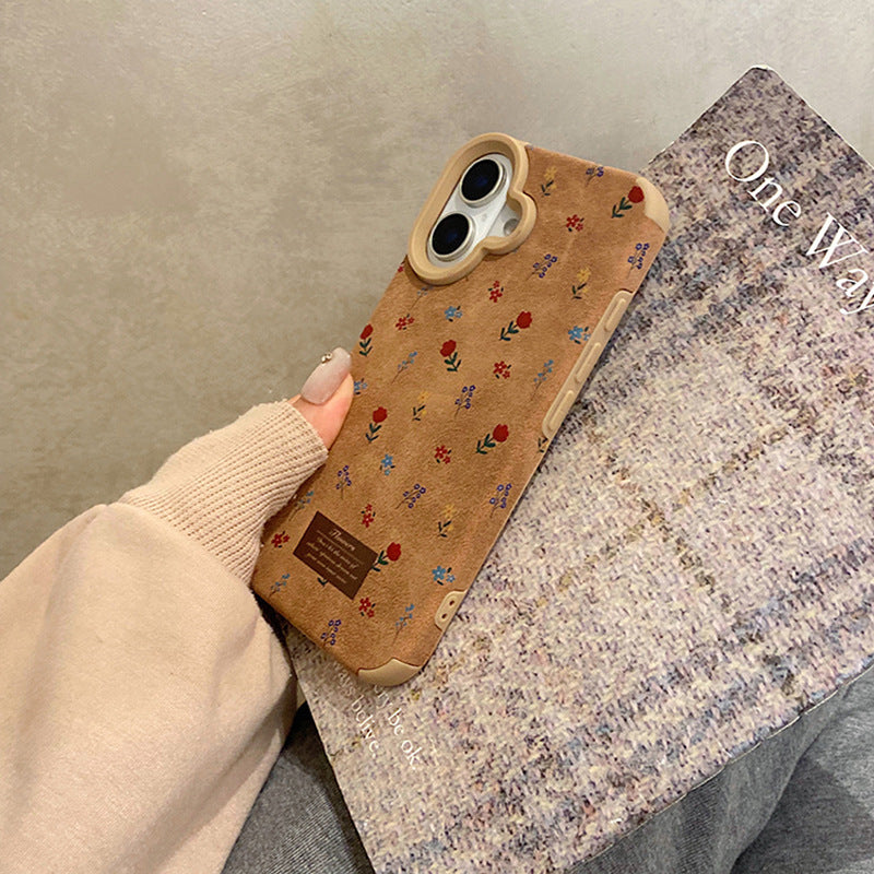 Tan Wildflower Meadow Phone Case