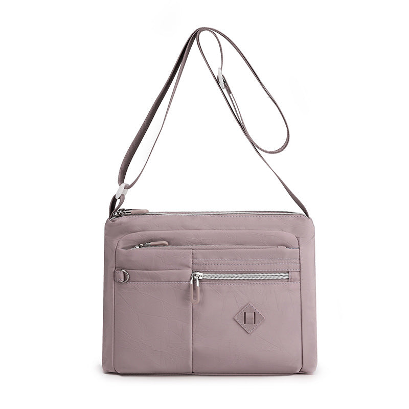 Multi-Zip Shoulder Bag