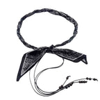 Patterned Woven Waist Chain Belt - Modomu