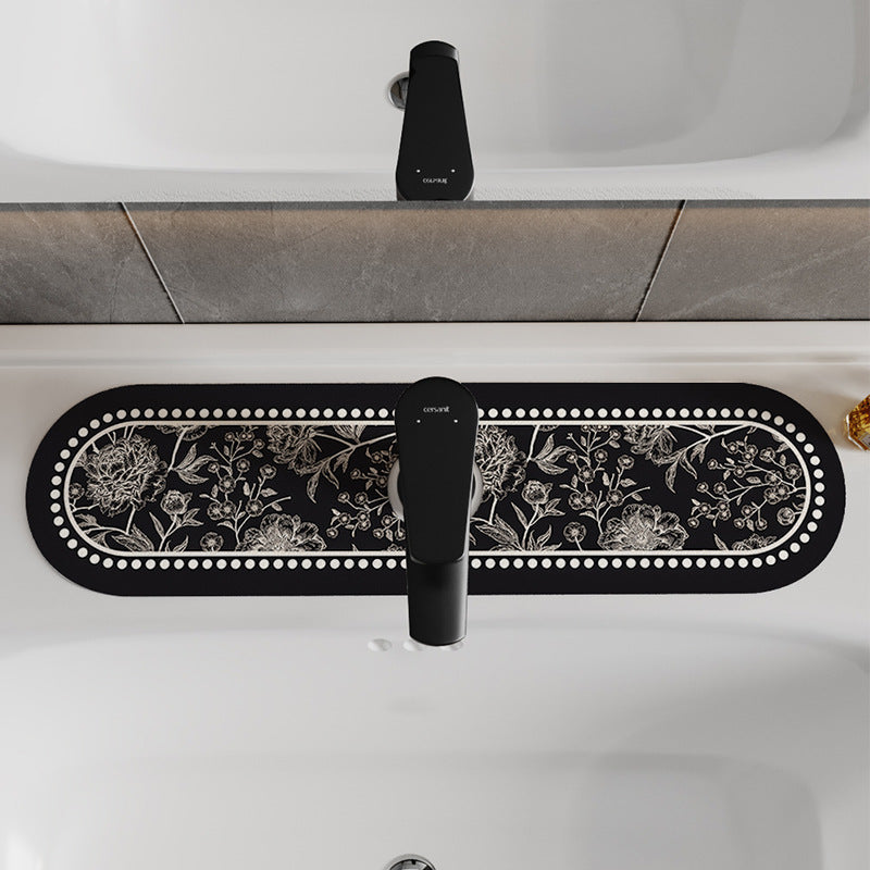 Toile Faucet Splash Mat