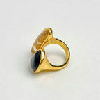 Irregular Crystal Open Statement Ring - Modomu