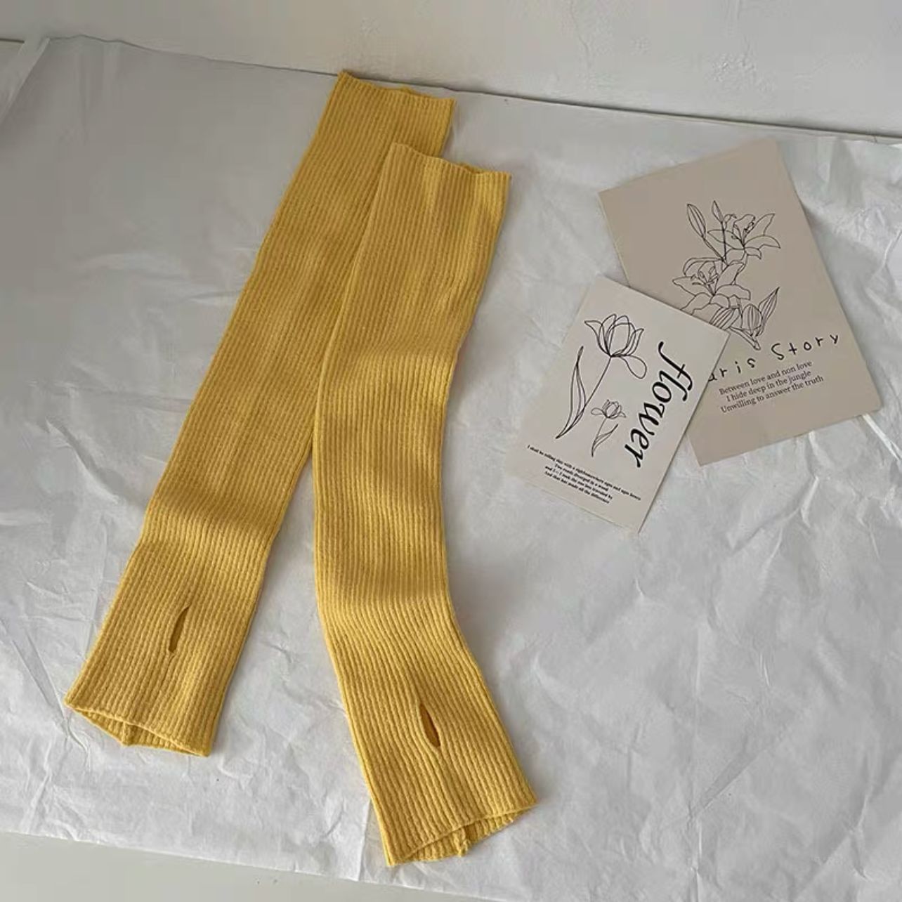 Knitted Arm Warmers Cozy Fit - Modomu
