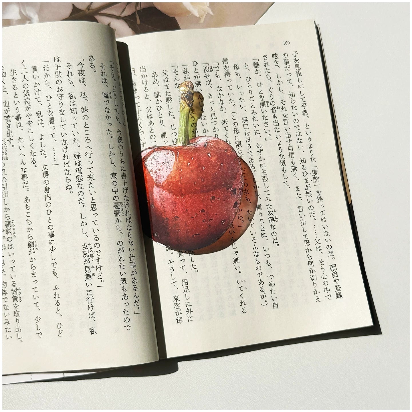 Acrylic Fruit Illustration Bookmark - Modomu