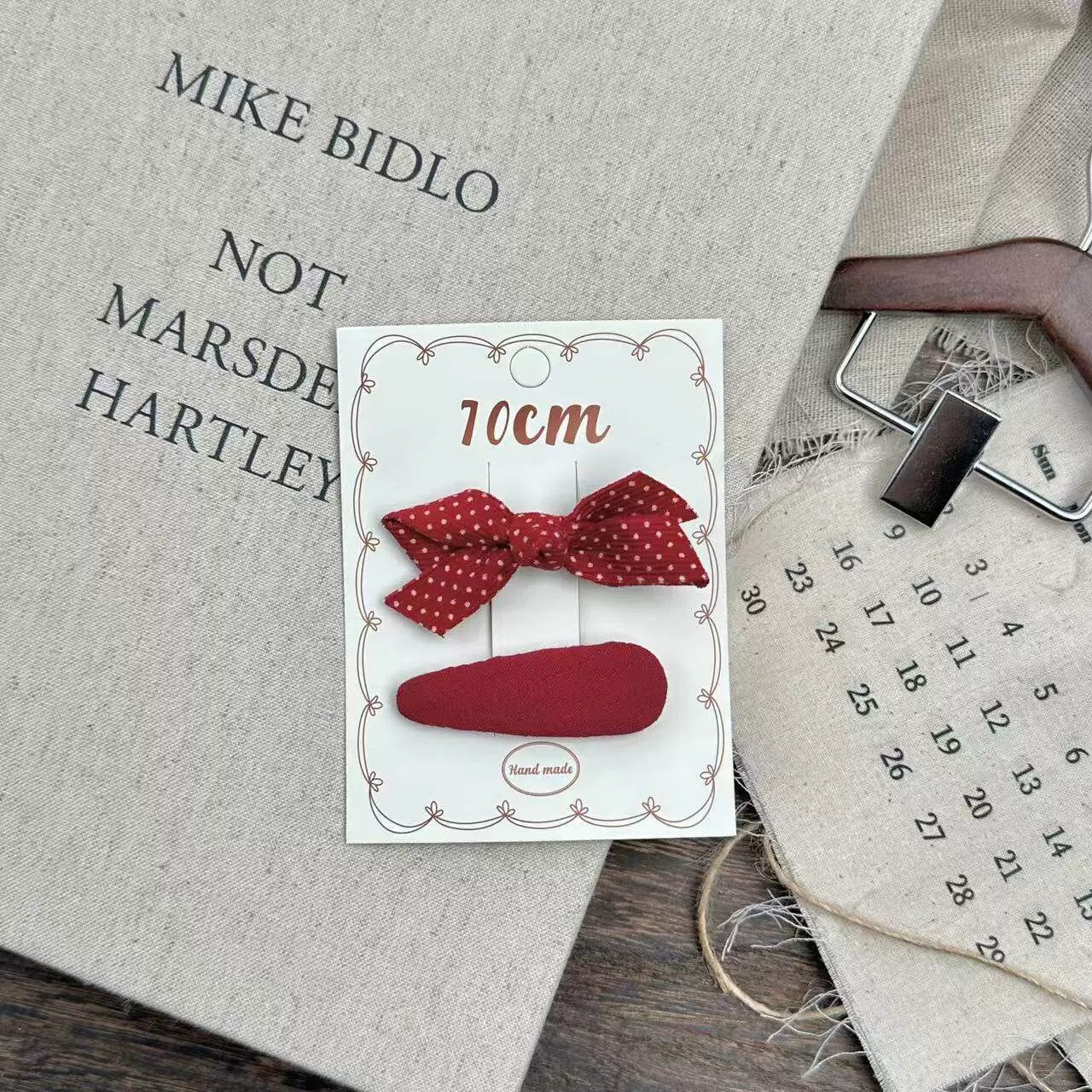 Flower Bow Hairpin Clip - Modomu