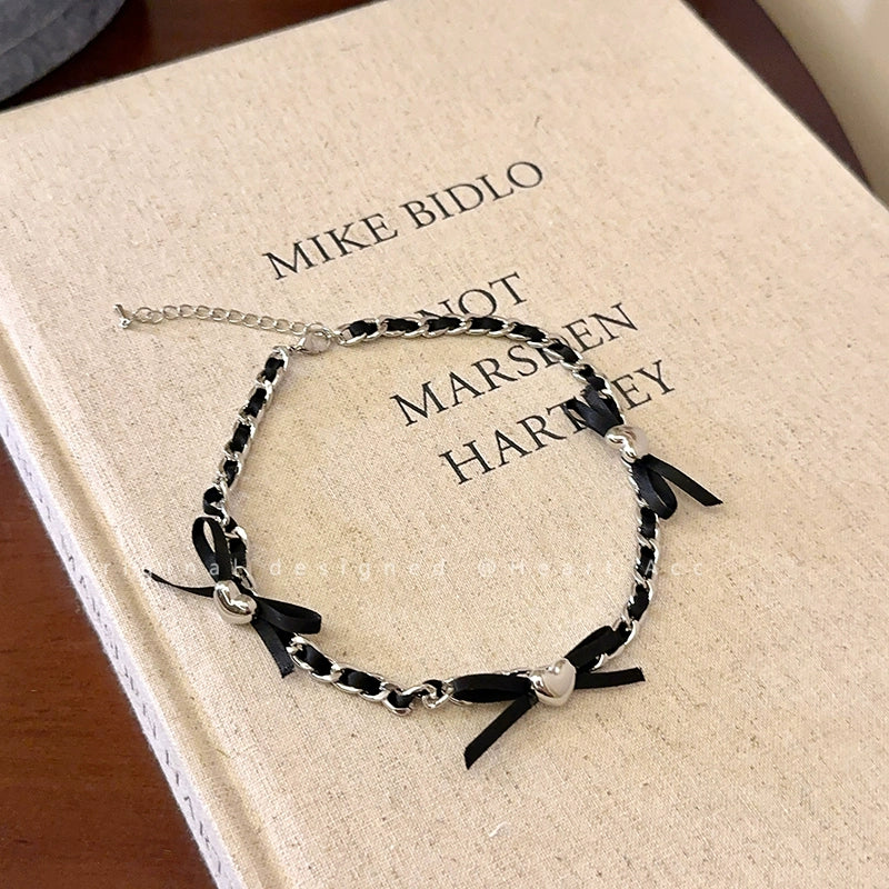 Bow Pendant Necklace Elegant - Modomu