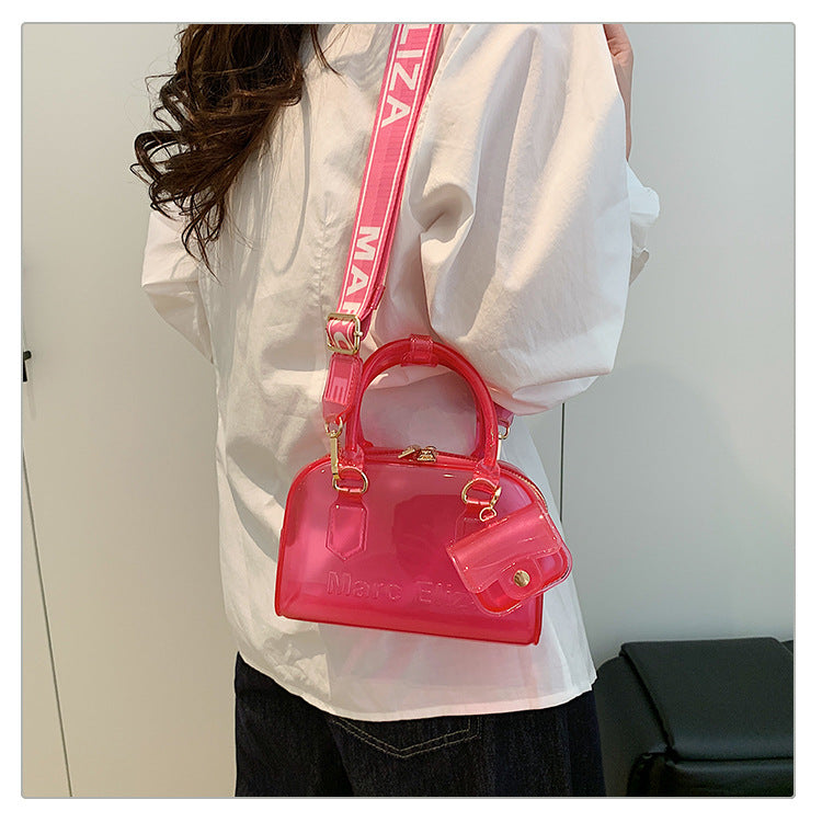 PVC Jelly Crossbody Handbag