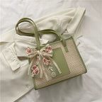 Straw Beach Shoulder Tote Bag - Modomu