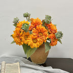 Sunflower Faux Flower Bouquet Decor - Modomu