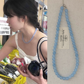 Crystal Beaded Collarbone Necklace - Modomu