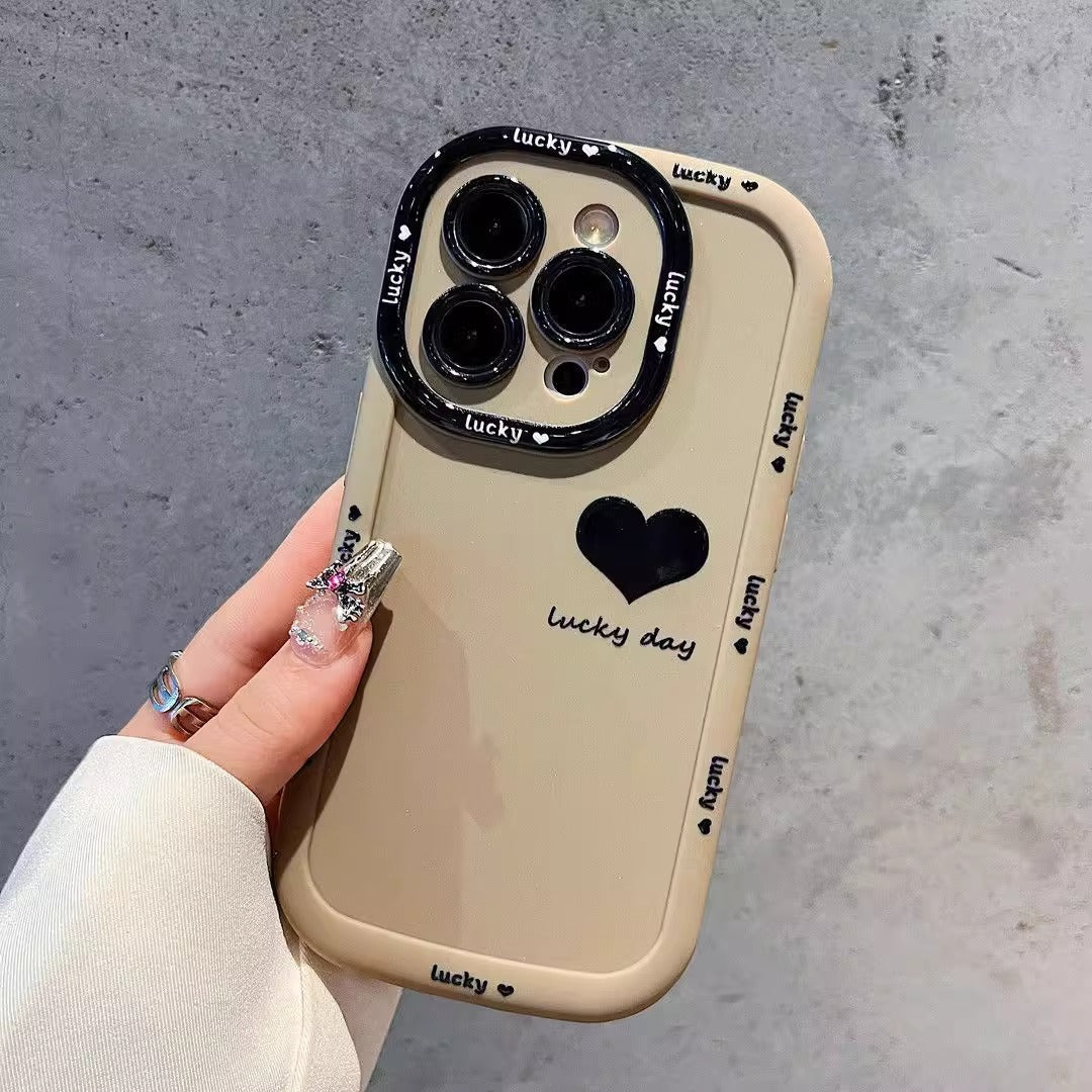 Lucky Day Heart Puffy Case