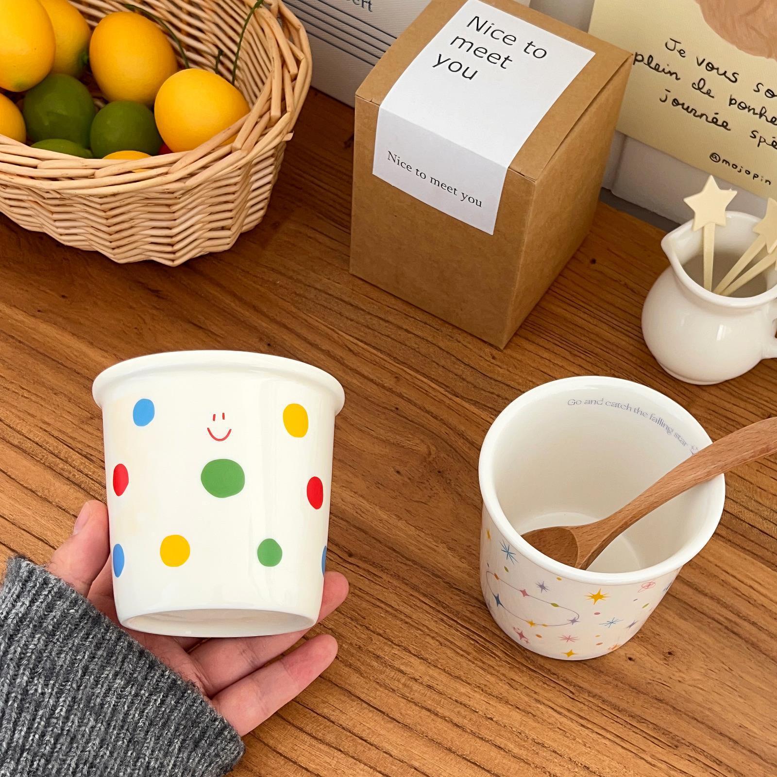 Smiley Ceramic Coffee Mug - Modomu