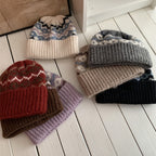 Fair Isle Knit Winter Beanie