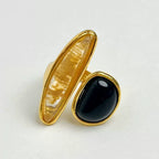 Irregular Crystal Open Statement Ring - Modomu