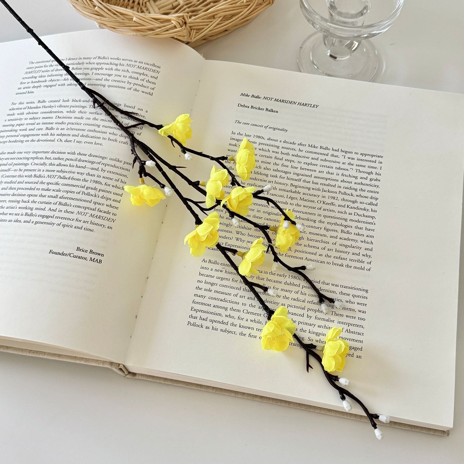 Artificial Plum Blossom Stem - Modomu