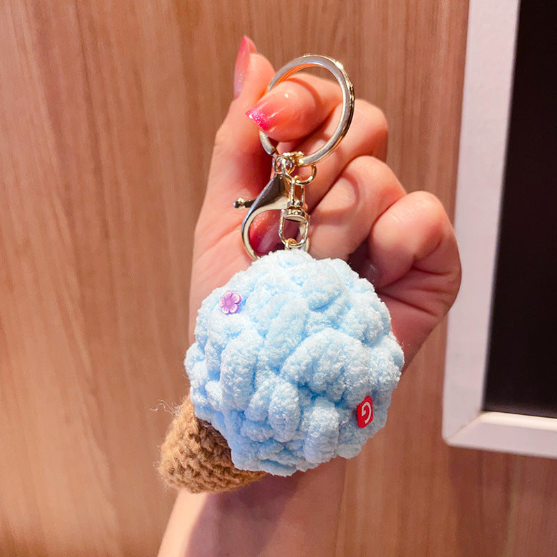 Plush Ice Cream Keychain Charm - Modomu