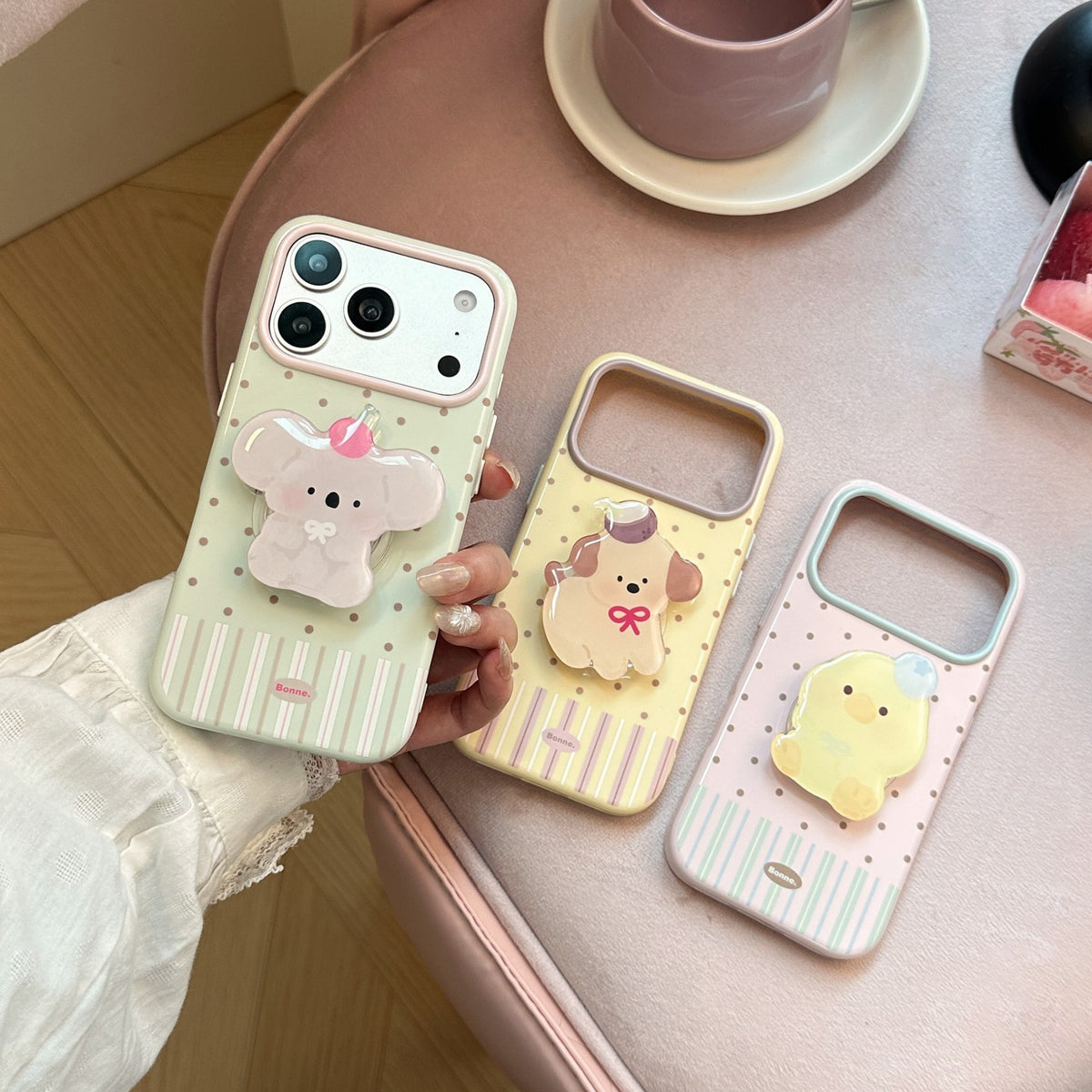 Polka Dot Critter Phone Case
