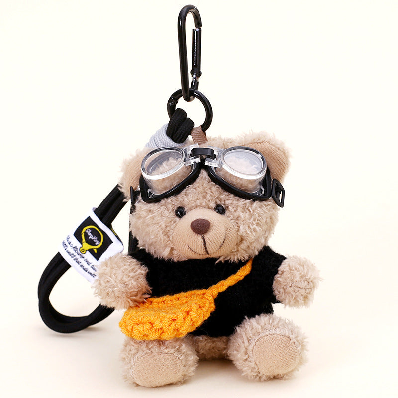 Bear Plush Keychain Charm - Modomu