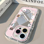 Pink Animal Mirror Phone Case