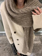 Unisex Soft Knit Scarf