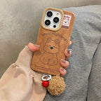 Brown Westie Sketch iPhone Case