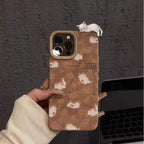 Sleeping Cat Topper Phone Case – Floral Cat Designs