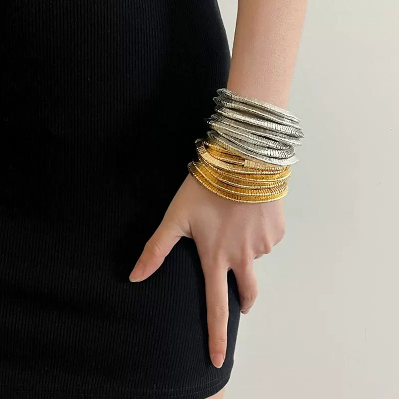 Layered Elastic Stacked Bracelet - Modomu