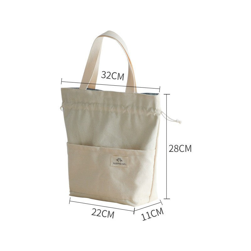 Insulated Canvas Bento Lunch Bag - Modomu