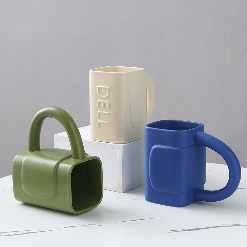 Nordic Ceramic Bag Handle Mug - Modomu