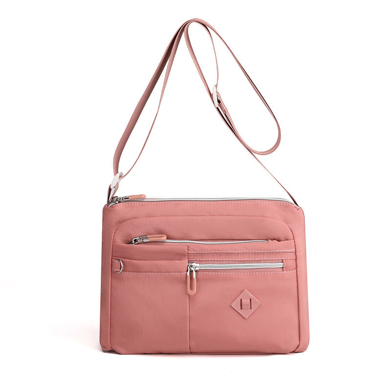 Multi-Zip Shoulder Bag
