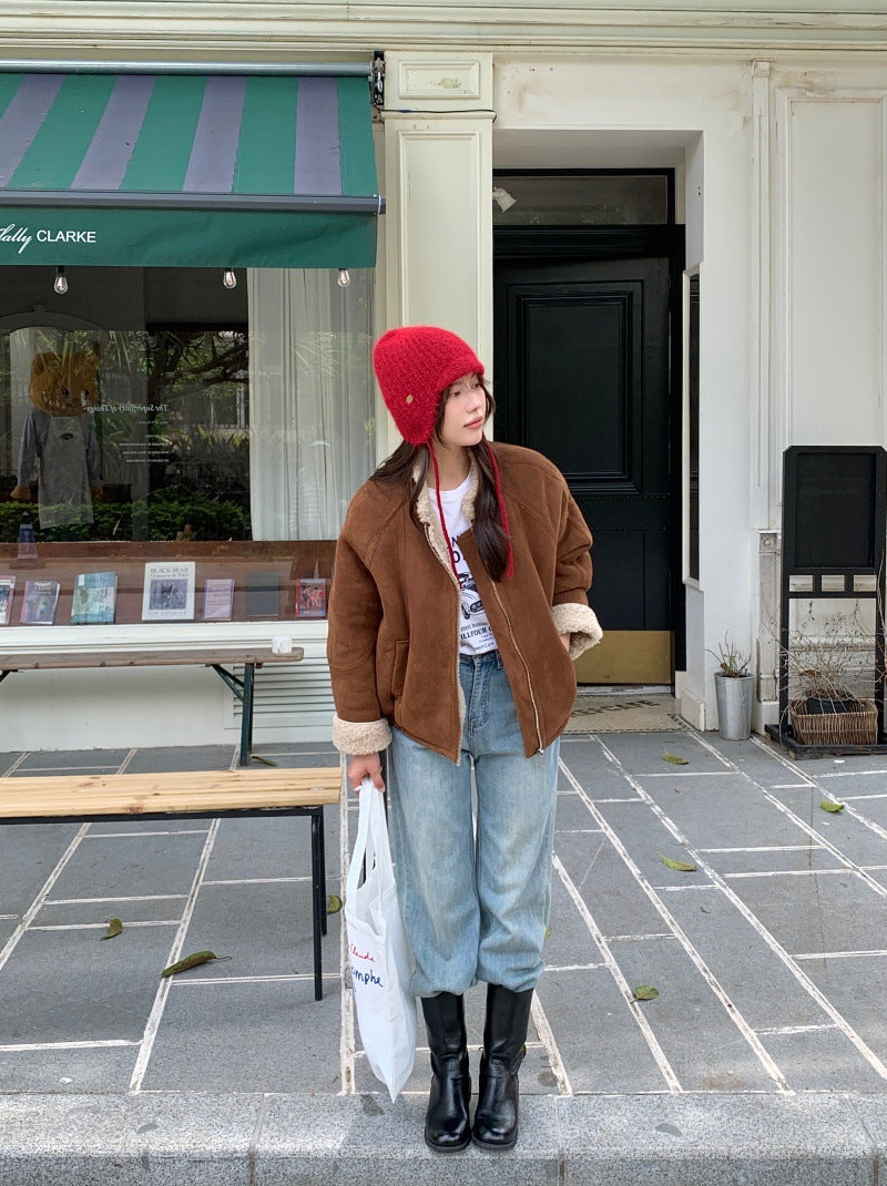 Knitted Balaclava Hat With Coverage - Modomu