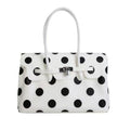 Polka Dot Padlock Tote