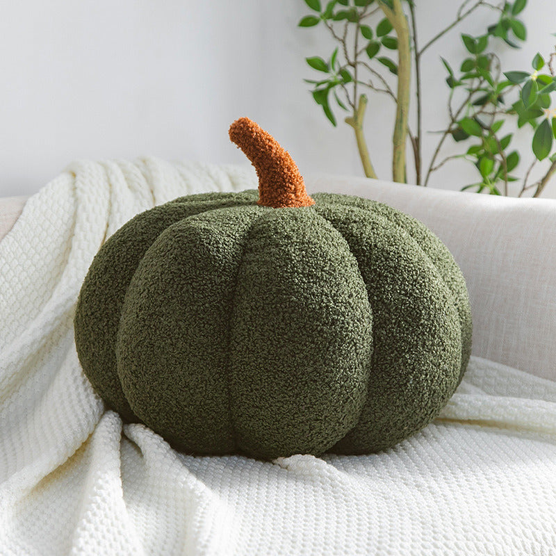 Polka Dot Pumpkin Throw Pillow - Modomu