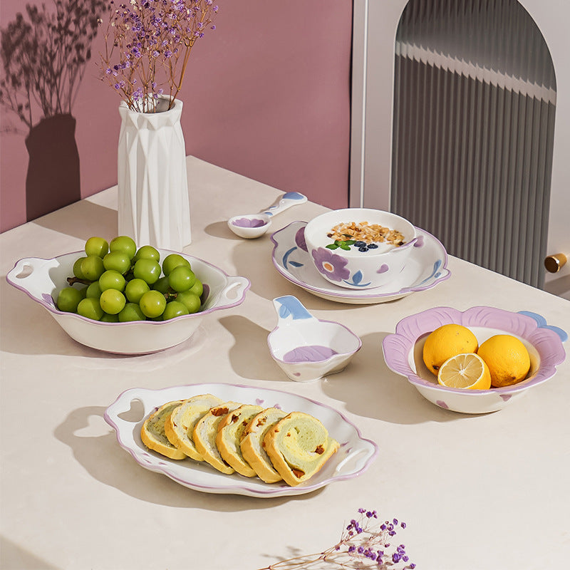 Floral Ceramic Baking Plate - Modomu